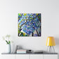 "Hydrangea in Abstraction" - Canvas