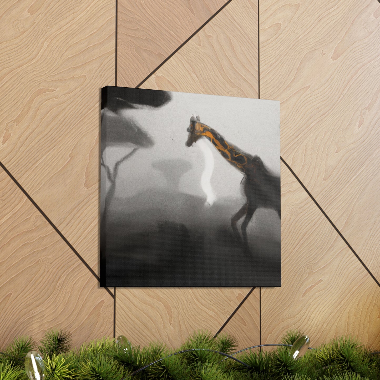 Giraffe in Expressionism - Canvas