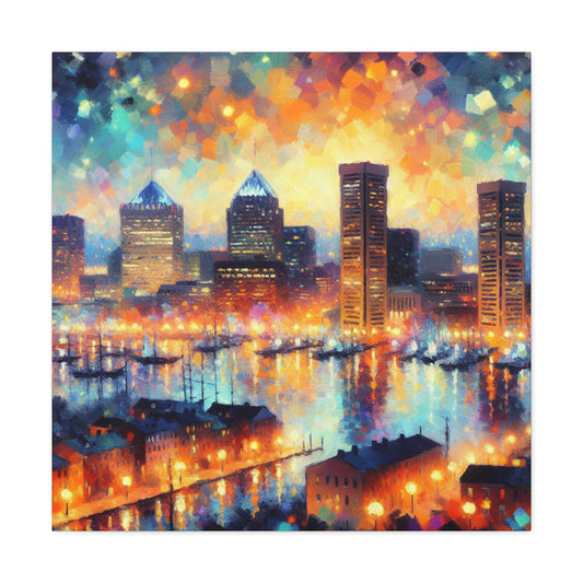 "Harbor Haven's Historic Charm" - Canvas