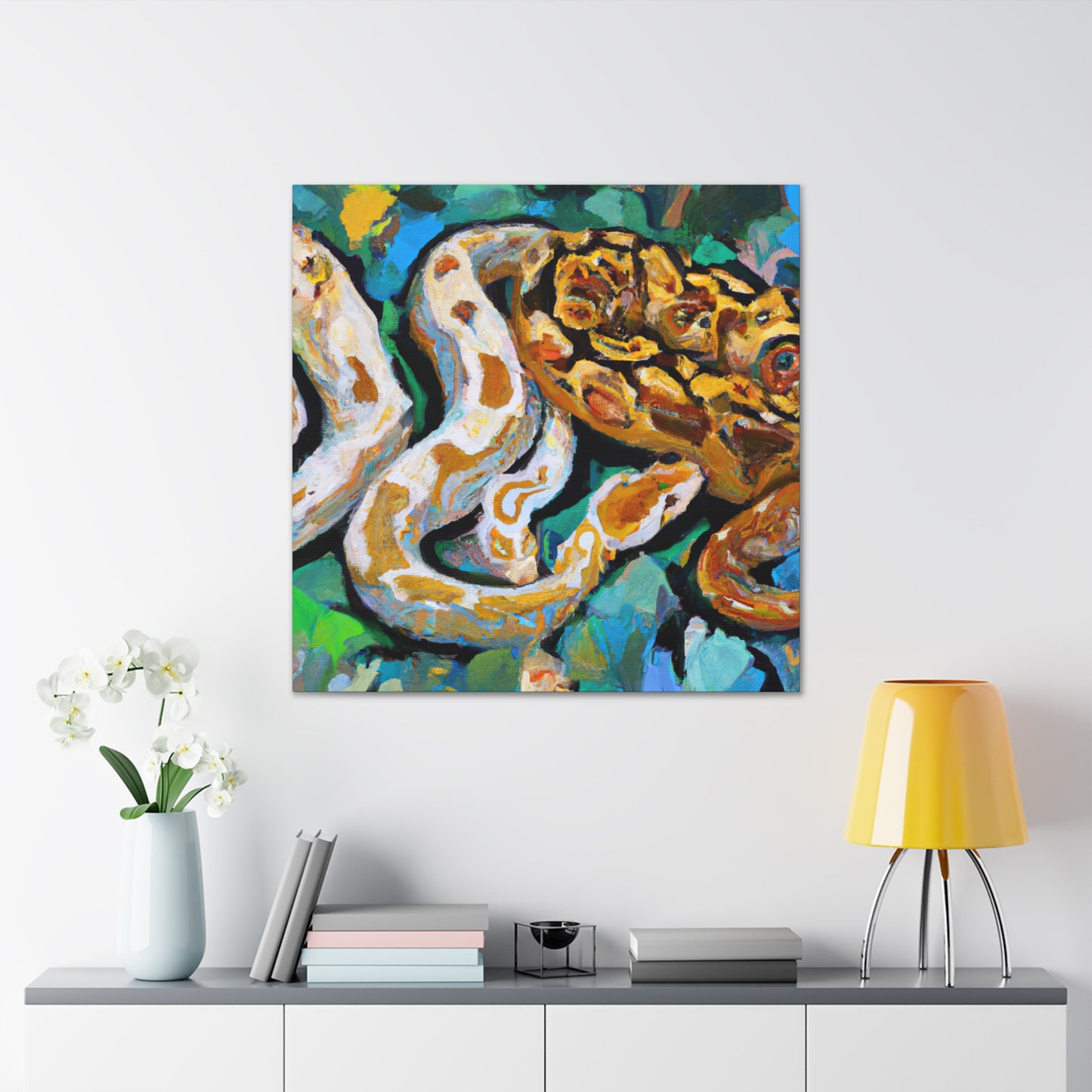 "Life of a Ball Python" - Canvas