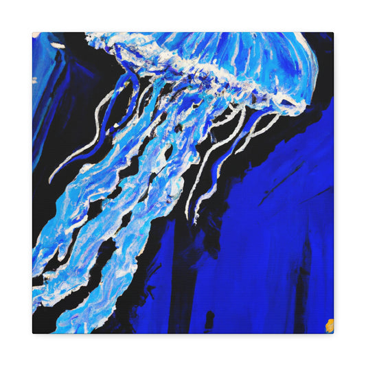 Jellyfish Sea Mosaics - Canvas