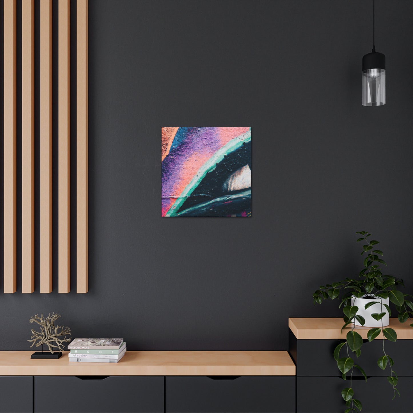 Colorful Past Expression - Canvas