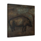 "Warthog in Turbulence" - Canvas