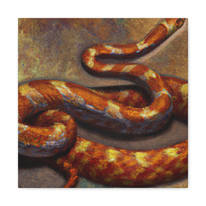 "Corn Snake Emergence" - Canvas