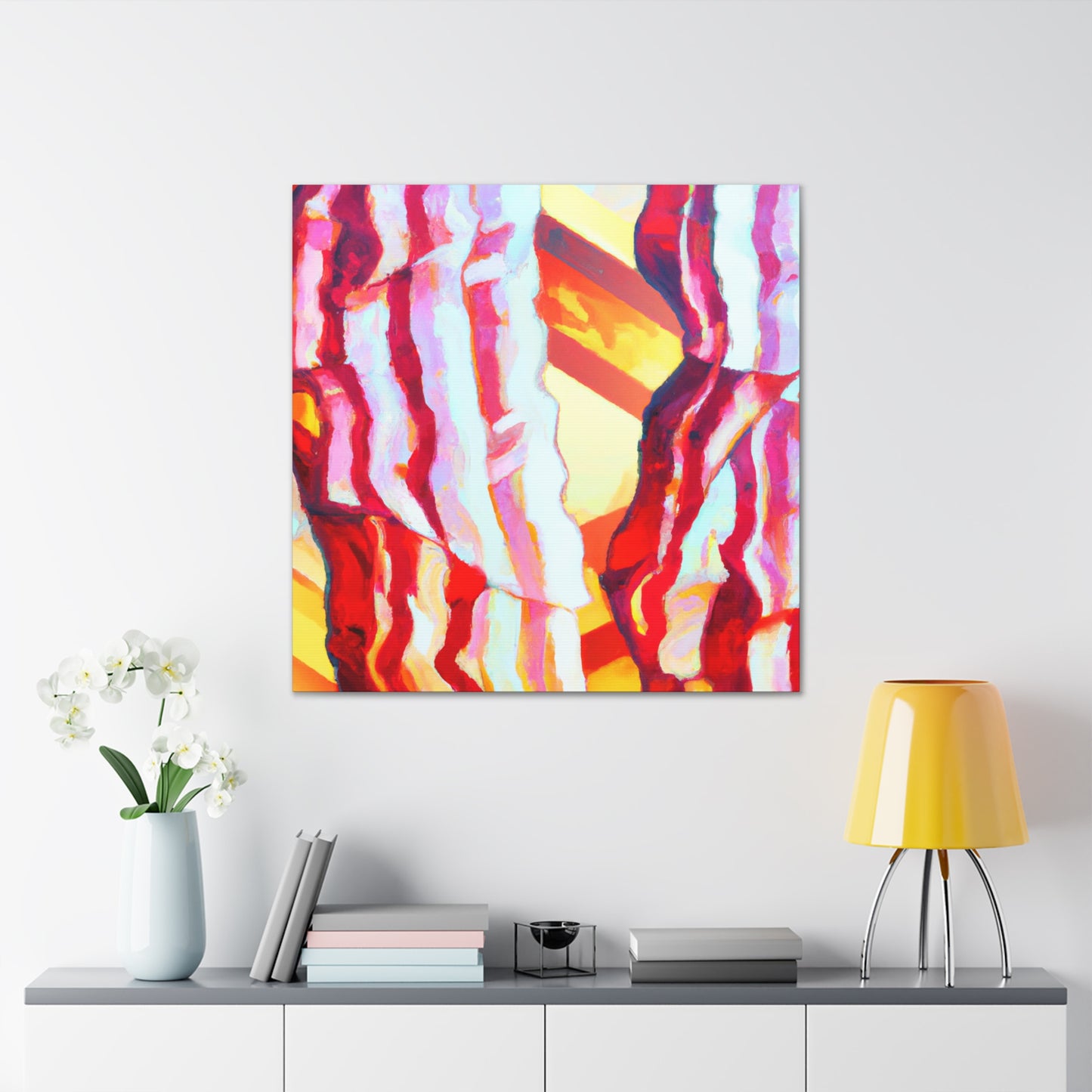 "Bacon of the Hearth" - Canvas