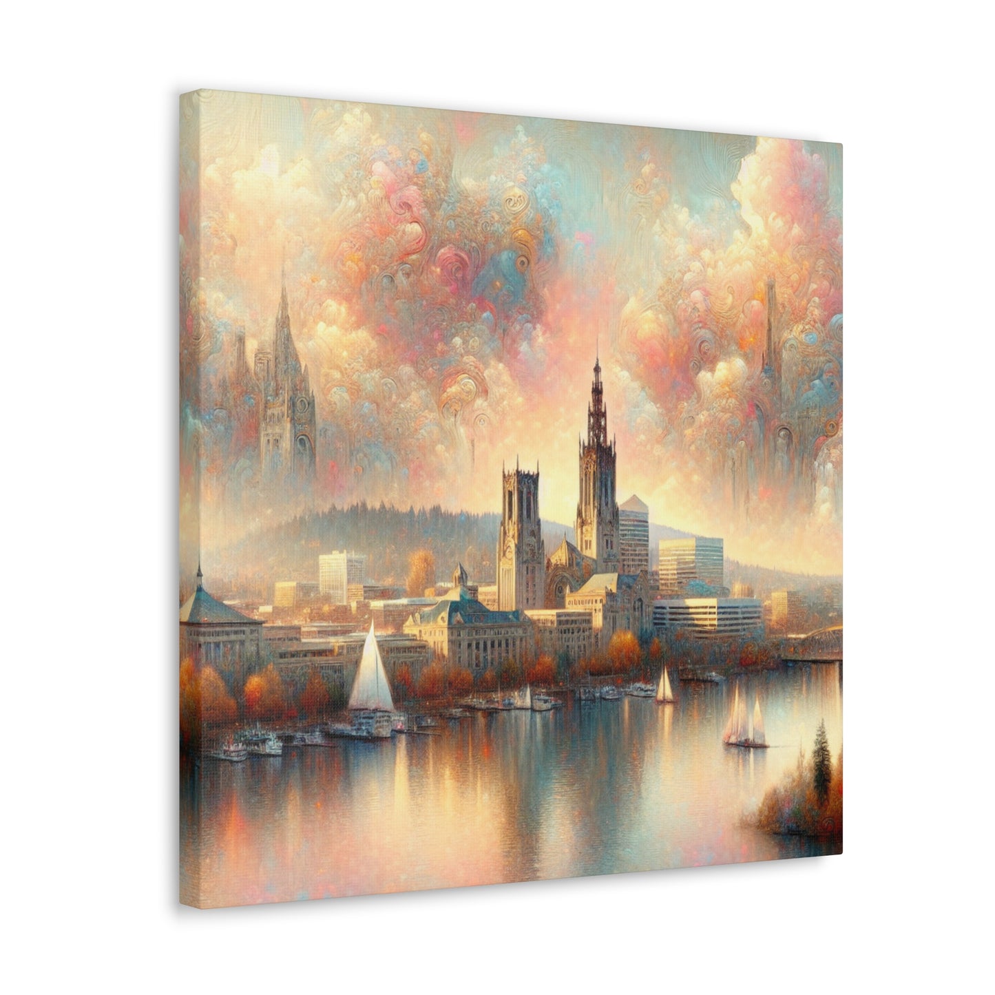 "Unseen Dreamscape Portland" - Canvas