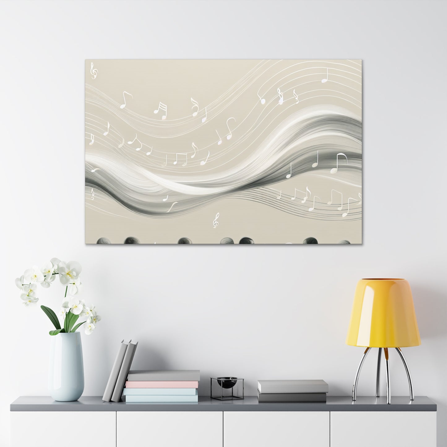 Whispering Melodies in Motion - Canvas