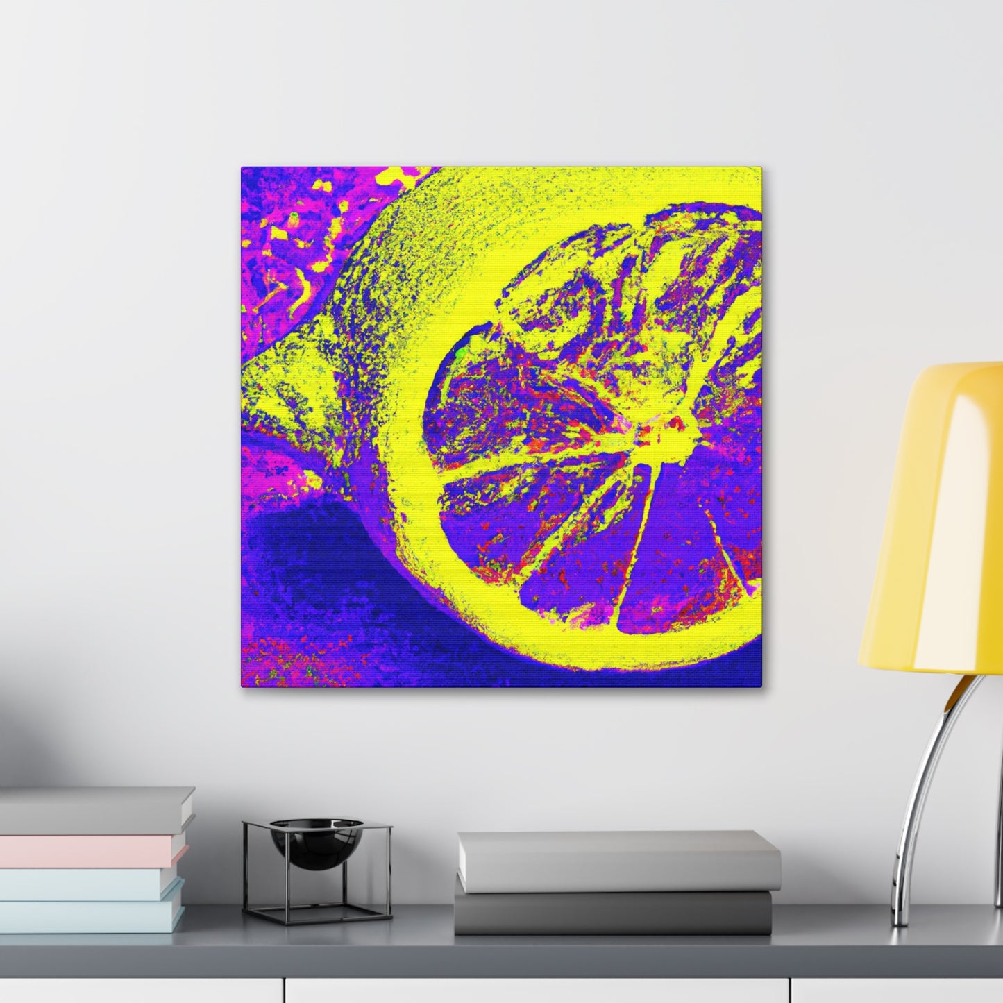 Lemons in Pop Art - Canvas