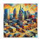 "Vibrant Melodies of Nashville" - Canvas