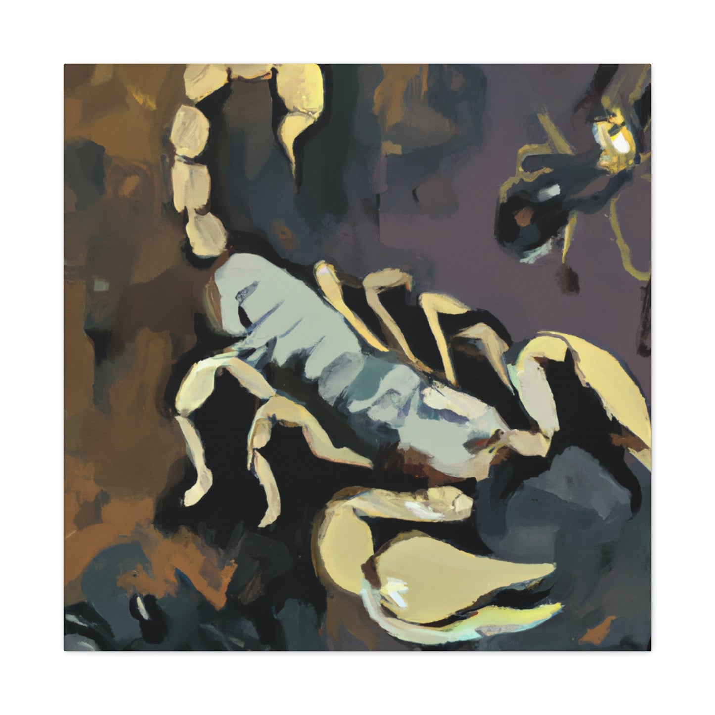 Scorpion in Turmoil - Canvas