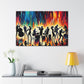 "Harmonious Rhapsody Unveiled" - Canvas