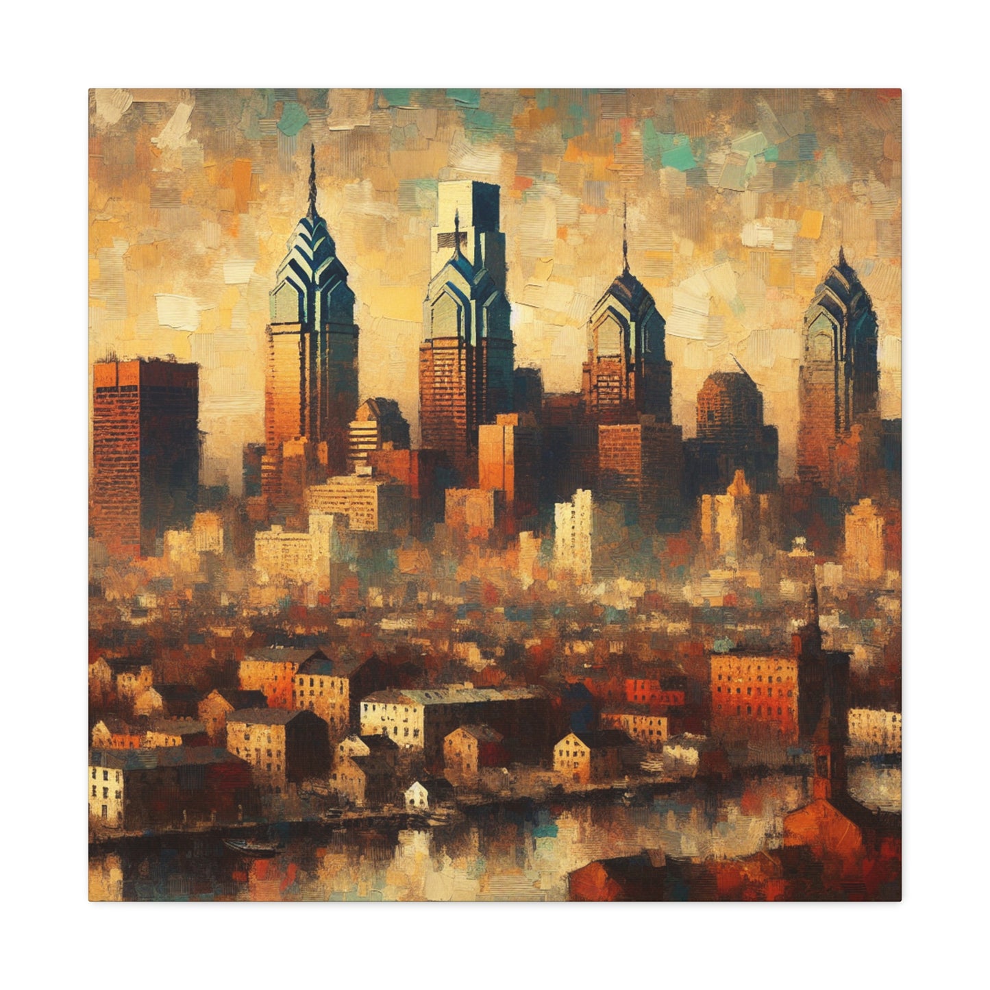 "Pennsylvania's Urban Harmonies" - Canvas