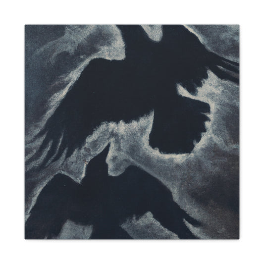 American Crow Triumphant - Canvas