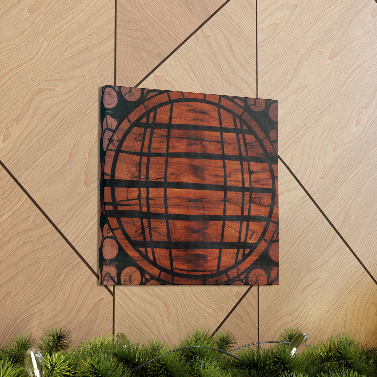 "Whiskey In A Cask" - Canvas