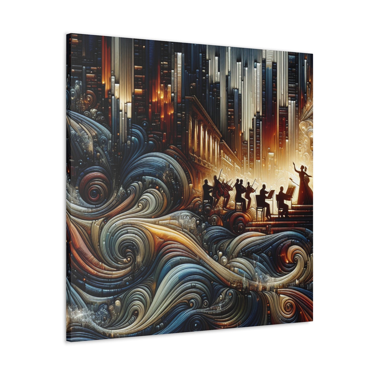 Sonic Serenade Symphony - Canvas