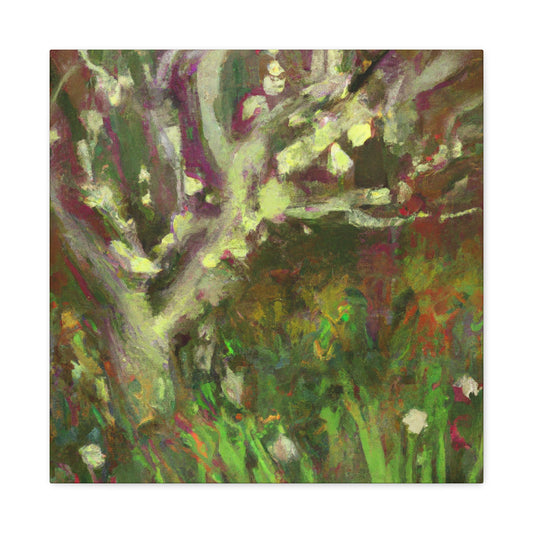 "Apple Tree Impressionism" - Canvas