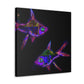 Neon Tetras Dreaming - Canvas