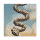 Rattlesnake On Canvas - Canvas