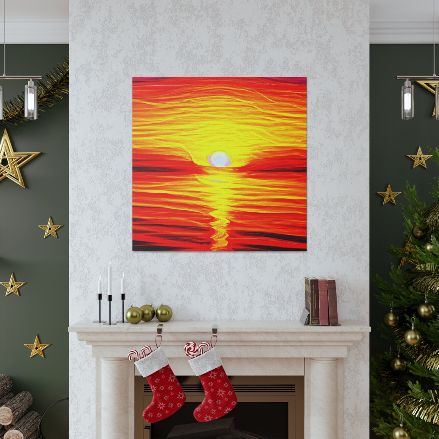 "Ocean's Glorious Sunrise" - Canvas