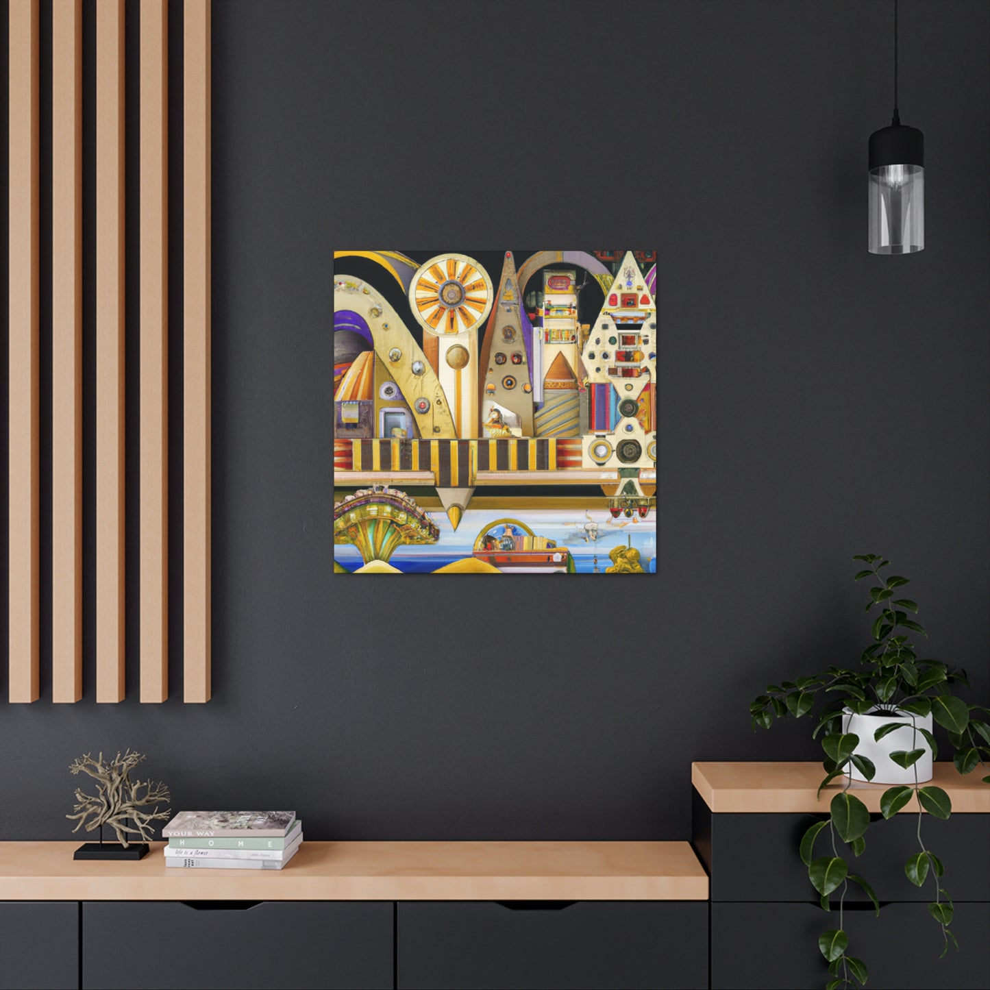 Archipelago Art Deco - Canvas