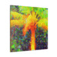 Palm Tree Impressionism - Canvas