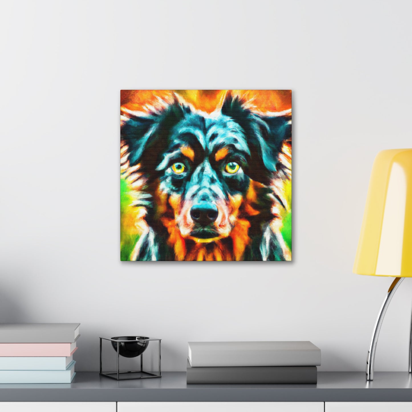 Glamorous Aussie Shepherd - Canvas