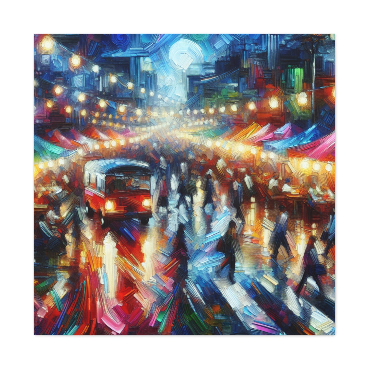 Midnight Bazaar Spectacle - Canvas