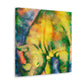 "Rhinoceros in Abstract" - Canvas