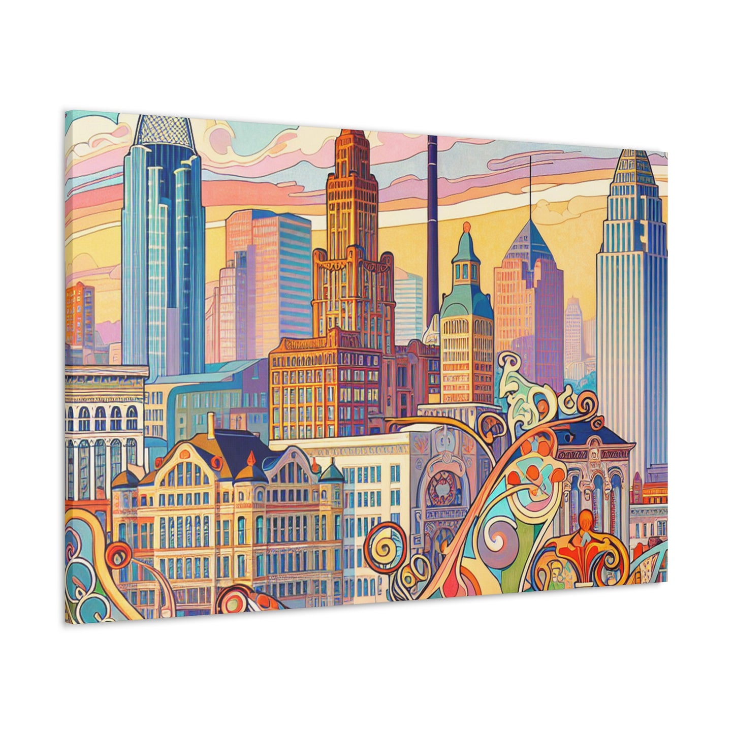 "Enchanting Cincinnati Dreams" - Canvas