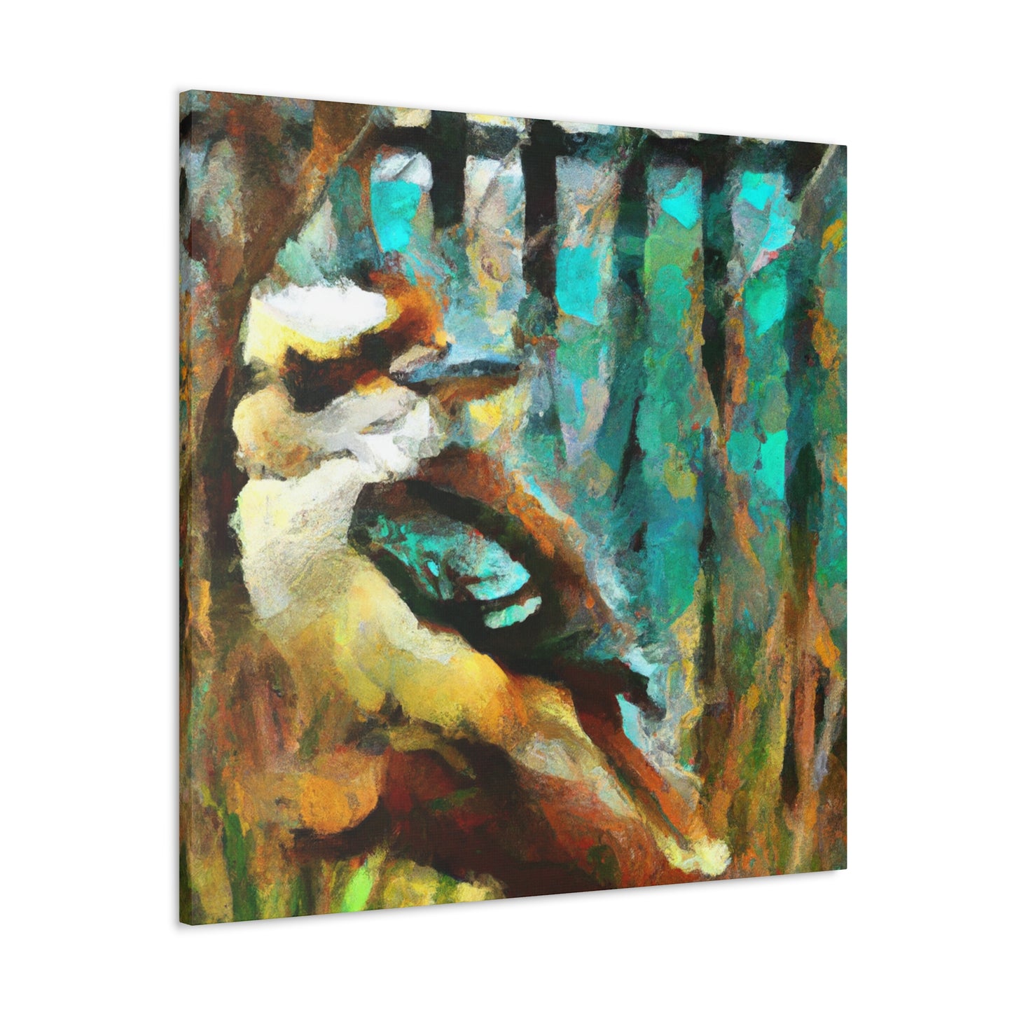 Kookaburra Folk Art - Canvas