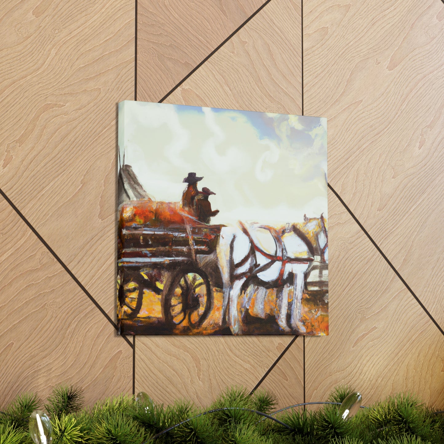 Carrying the Wagon - Canvas