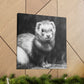 Ferret in Impressionism - Canvas