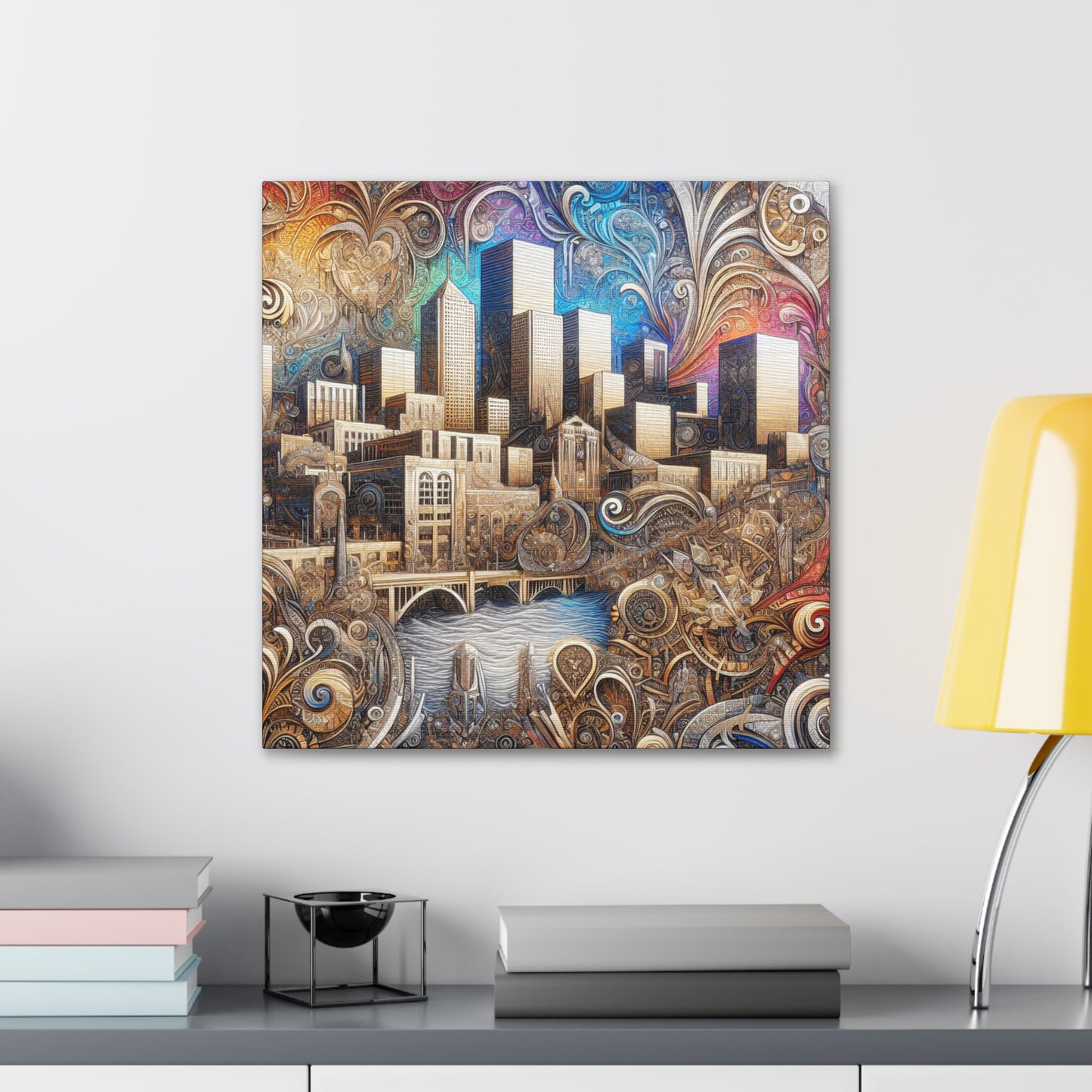 Mile High City's Expression - Canvas