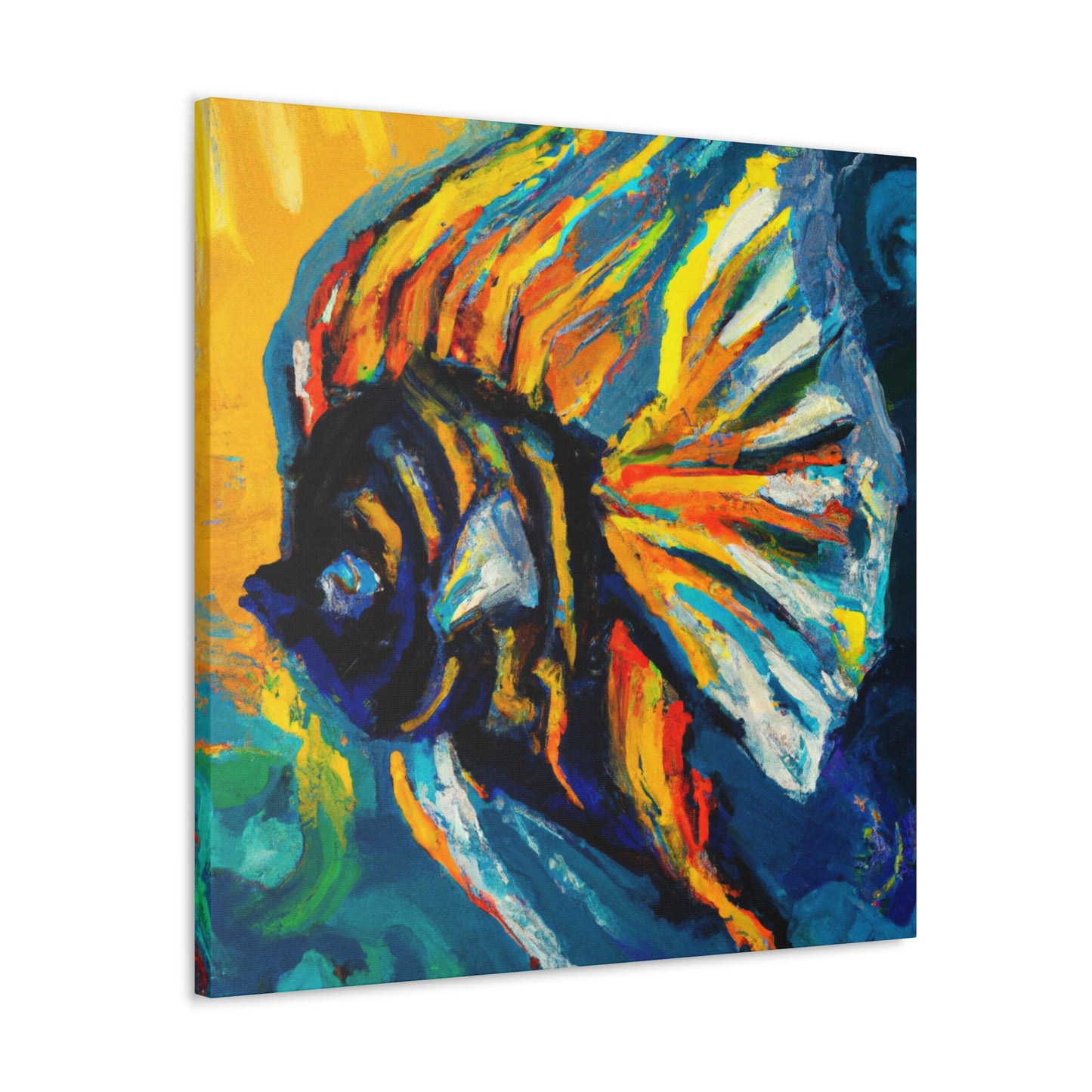 Angelfish of Impressionism - Canvas