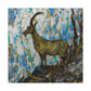 Chamois in Impressionism - Canvas