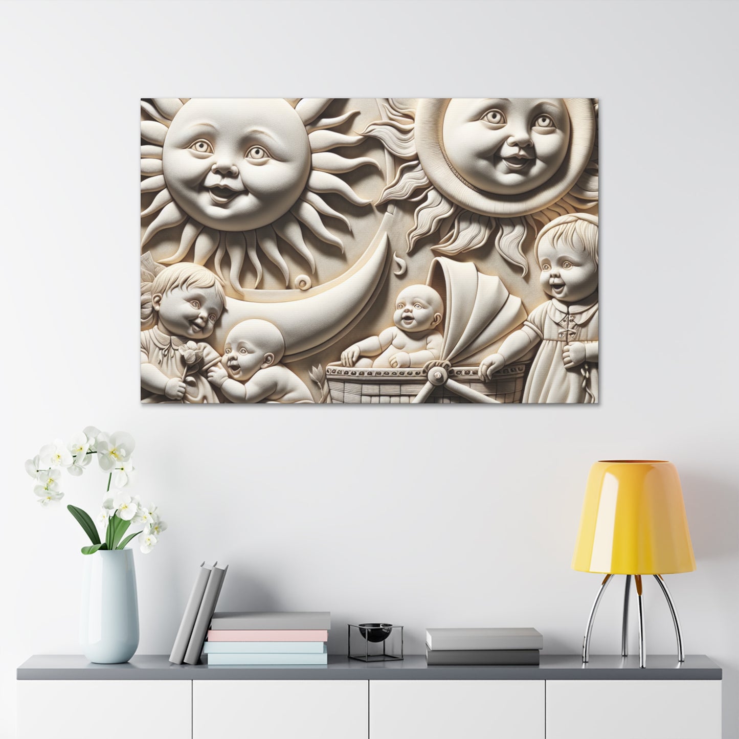 "Luminous Celestial Delight" - Canvas