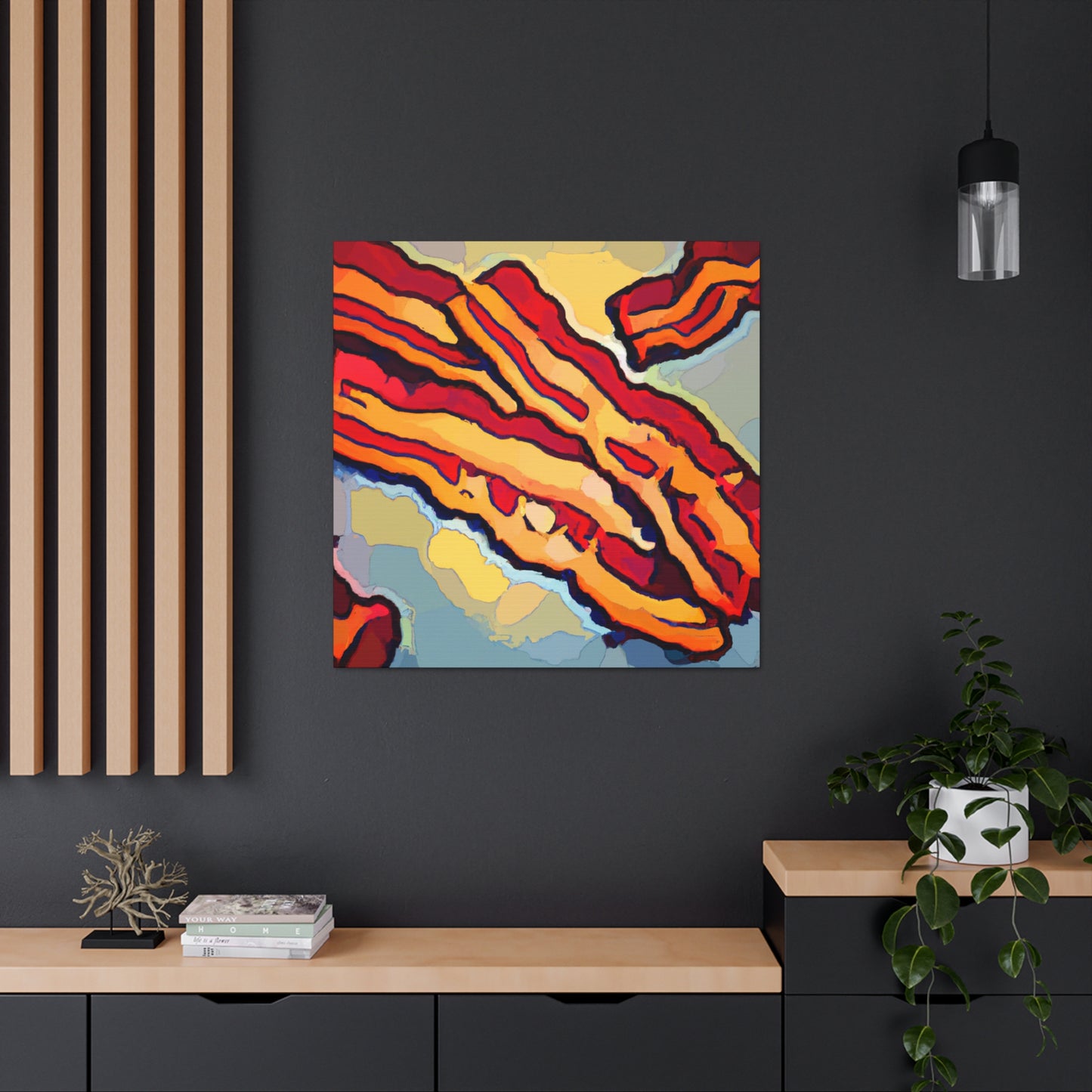 "Bacon in Pop Art" - Canvas