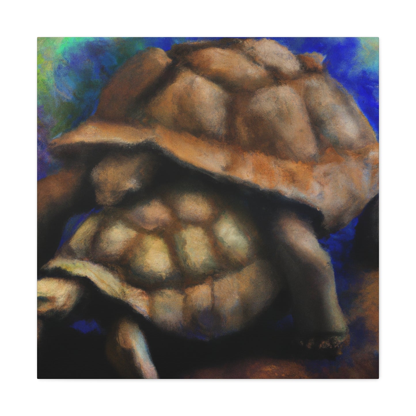 Tortoise in a Dreamscape - Canvas