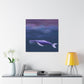 "Whale Amongst Reflections" - Canvas