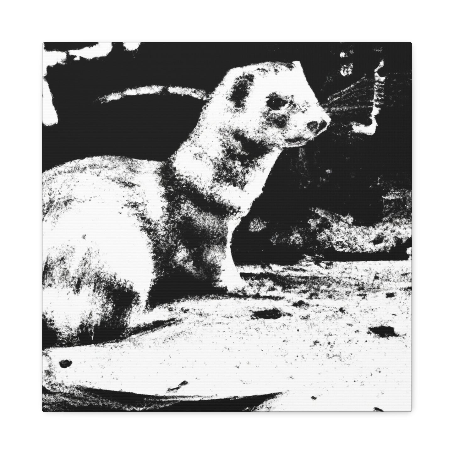 Ferrets on Canvas - Canvas