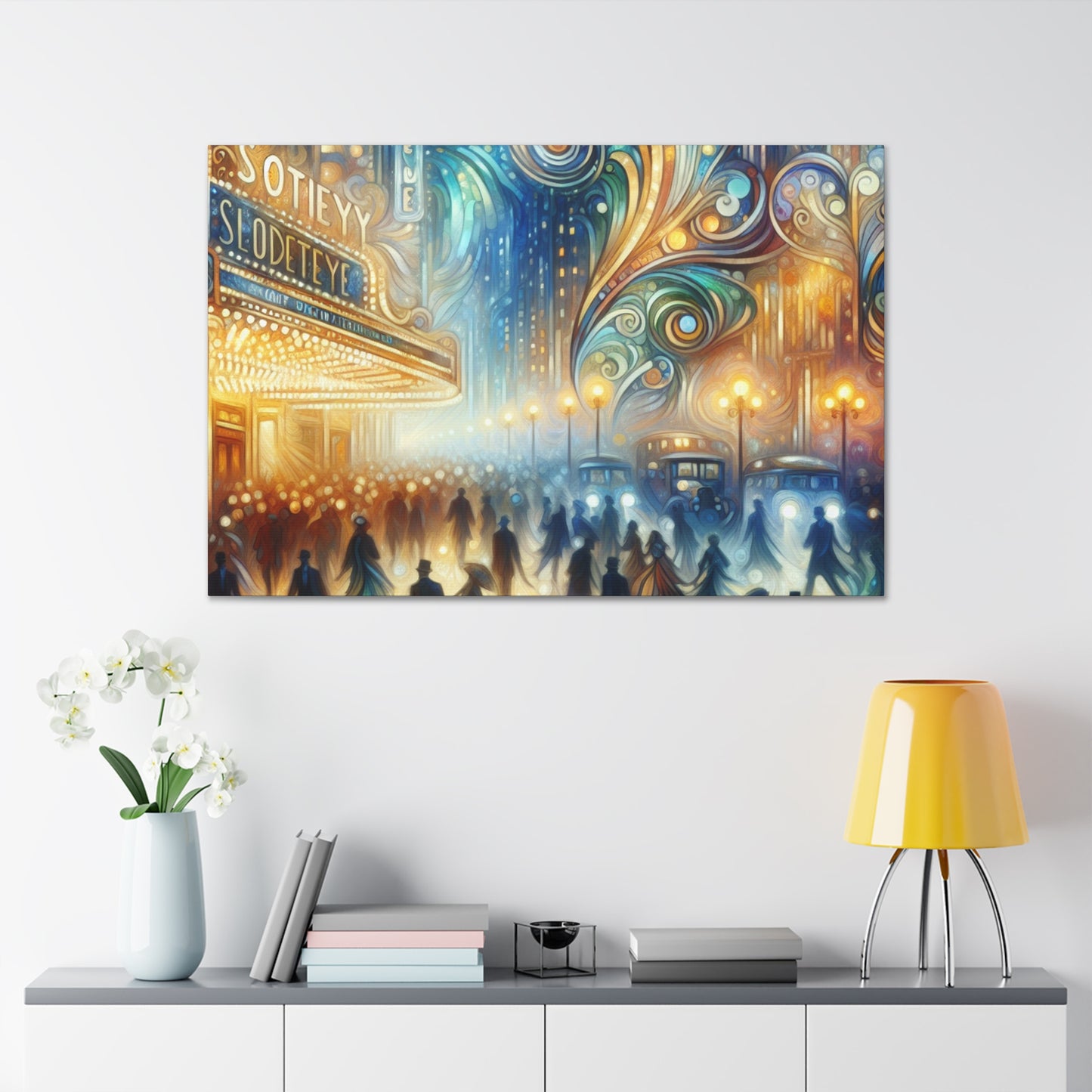 Glamour on Broadway - Canvas