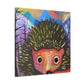 "Hedgehog in Abstraction" - Canvas