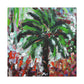 Palm Tree Paradise Scene - Canvas