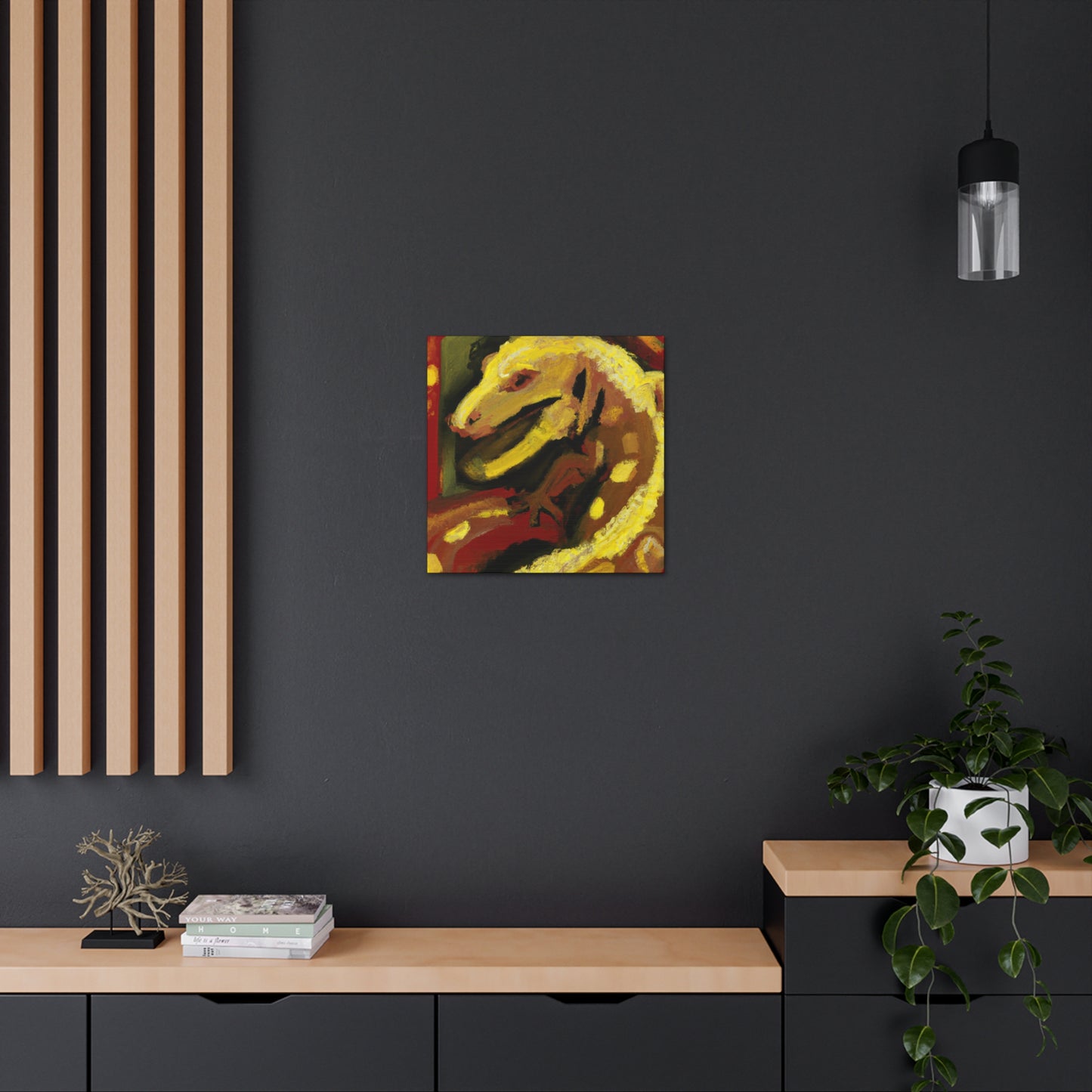 Komodo Dragon Splendor - Canvas