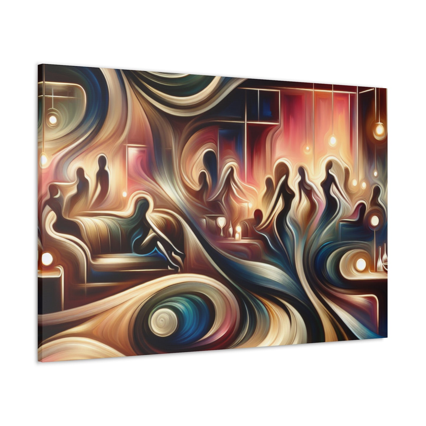 Lively Bash of Colors - Canvas