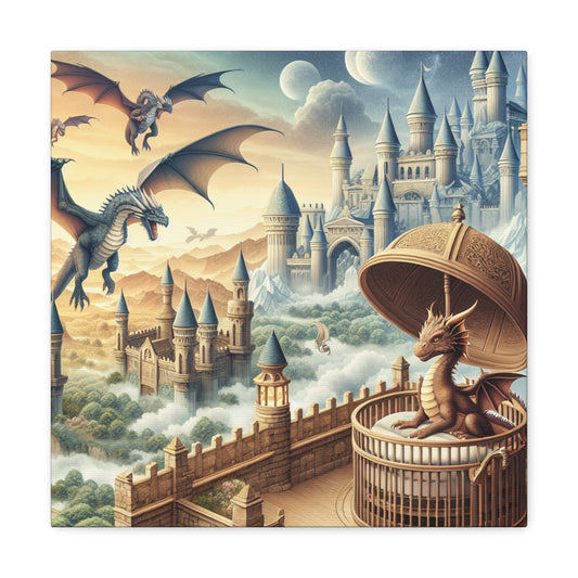 Dragon Fantasy Adventure Wonderland - Canvas