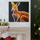 Kangaroo in Starlight - Canvas