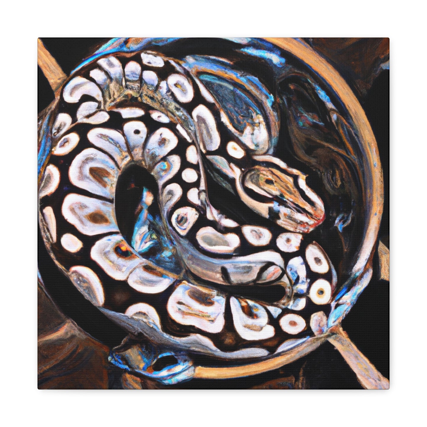 Python Ball Spirals - Canvas