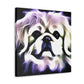 Pekingese Night Illumination - Canvas