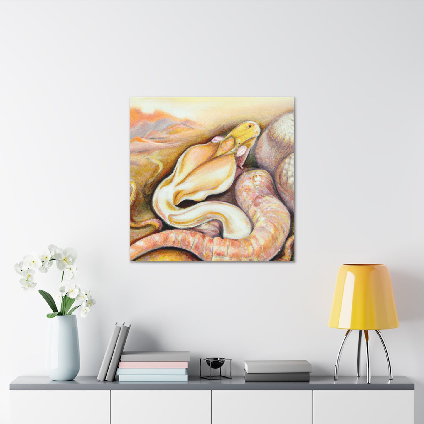 Rattlesnake in Dreamland - Canvas